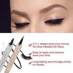 Pinky leem <b>Magnetic</b> Eyelash Liner Vegan Premium Quality Pen Glue Magic <b>Adhesive</b> Eye Lash Liner - Product Image 3
