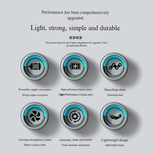 DTWA2-0041 6 pouces Mini <span class=keywords><strong>Scie</strong></span> <span class=keywords><strong>Électrique</strong></span> Boîtier En Plastique Usine En Gros Coupe <span class=keywords><strong>Scie</strong></span> À Chaîne Sans Fil Sécateur De Poche Mini - Product Image 6