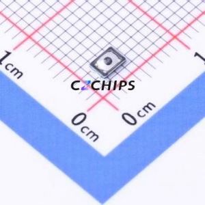 YTS341LHS Tactile Switch SMD,3x2mm Switch Single Pole Single Throw Round Button 3.3N Vertical Mount - Product Image 1