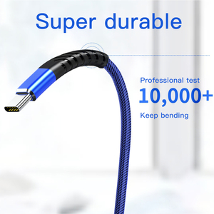 Câble de données USB tressé rouge OEM 2.4A de l'usine de Shenzhen <span class=keywords><strong>Cordon</strong></span> de charge rapide pour <span class=keywords><strong>iPhone</strong></span> <span class=keywords><strong>7</strong></span> 11 12 Flexible et pour ordinateurs - Product Image 4