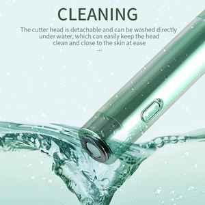 Épilateur Électrique Portable Mini Rasoir Étanche pour Femme, Outil de Beauté pour l'Épilation du Visage et du Corps, Batterie Incluse - Product Image 4