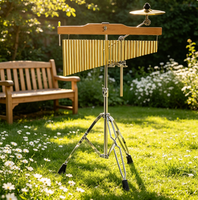 36 Tone Wind Chime With 10 Inch Cymbal Orff Percussion Instrument