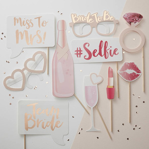 Accesorios Decorativos para Despedida de Soltera, Accesorios para Fotografía de Bodas, Atrezzo para Bodas, Novias e Invitados - Product Image 2