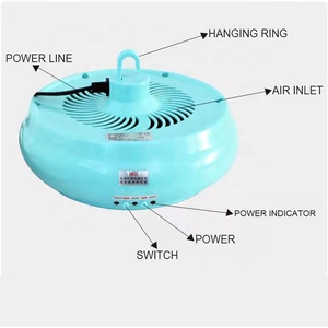 Gia Cầm Gà Brooder Động Vật Chăn Nuôi Nóng Hen Ngày Cũ Gà Con Lớp Rùa Nhiệt Đèn Với Điều Khiển Từ Xa - Product Image 4