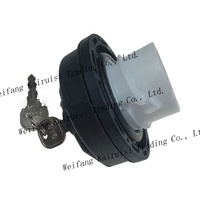 Nouveau bouchon de carburant à gaz à verrouillage fileté avec 2 clés pour Jeep Dodge Chrysler 05278655AB
