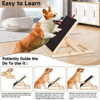 Rascador Plegable para Perros y Gatos con Caja para Golosinas, Lima y Amoladora de Uñas, Altura Ajustable, Madera Resistente