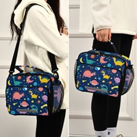 Sacs à déjeuner isothermes personnalisés en gros pour garçons et filles, motif dinosaure, pour boîte à bento et repas scolaires