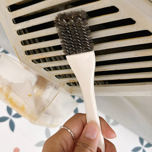 Cleaning Brush Steel Wire Multi Functional For Range Hood Stove Sink Groove Baking Tray Rack - Product Image 2