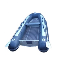 Bateau gonflable rigide de luxe personnalisé HF Deep-V 330-Rib avec console