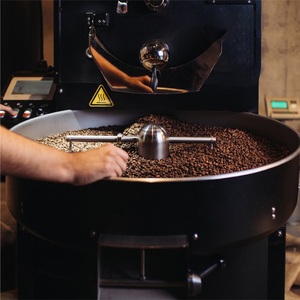 Granos de café Arábica Italiano tostado medio Yunnan café de grano pequeño granos maduros molidos a mano granos básicos fragantes y suaves - Product Image 3