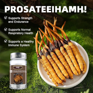 Cápsulas de Cordyceps Sinensis, Extracto Herbal, Suplemento para el Cuidado de la Salud, Antienvejecimiento, Mejora la Inmunidad - Product Image 4