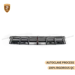 Kit carrosserie aérodynamique en carbone sec style AE pour <span class=keywords><strong>Lamborghini</strong></span> <span class=keywords><strong>Huracan</strong></span> LP610 <span class=keywords><strong>EVO</strong></span> : Lame avant, canards de pare-chocs, jupes latérales, diffuseur arrière - Product Image 5