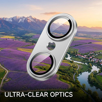 Film de protection d'objectif en verre trempé pour Fujitsu Arrows WE3 Aipha2 + autocollant de protection d'appareil photo en métal intégré mat, anti-rayures