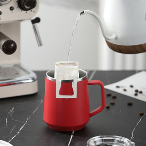แก้วกาแฟสแตนเลสสองชั้น รุ่น 2026 Creative Trend 304 แก้วสำนักงาน แก้วน้ำใช้ในบ้าน ขายส่ง - Product Image 2