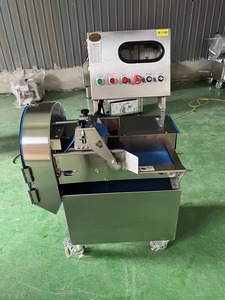 850 CNC cuisine commerciale grand coupe-légumes 220V multi-fonction Double tête dés déchiquetage usine de traitement des légumes - Product Image 6