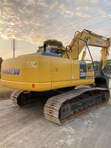 KOMATSU PC220 Mini excavatrice Cummins Engine haute qualité rentable Kawasaki Offre Spéciale hydraulique prix bon marché d'excavatrice utilisée - Product Image 3