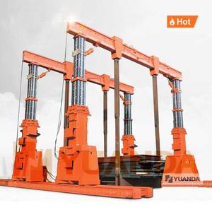 중국 텔레스코픽 갠트리 리프트 시스템 50 80 100 120 톤 150 200 300 500 600 900 1000 톤 유압 갠트리 크레인 유압 갠트리스 - Product Image 1