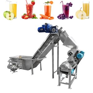 Machine à écraser et à presser les fruits commerciaux (pomme, pêche, mûre), presse-agrumes en spirale pour légumes et gingembre, presse-agrumes en spirale - Product Image 1