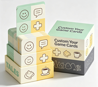 Jeu de cartes de questions éducatives personnalisées OEM pour couples adultes avec boîte rigide et estampage à chaud - Cadeau d'anniversaire