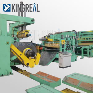 KINGREAL Genaues Schneiden auf Länge Linie Verzinkter Stahl Weißblech spule Auf Länge geschnittene Linie Metallplatte Blaking Line Scher maschine - Product Image 4