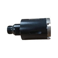 Foret diamanté segmenté turbo CHENGHO de qualité supérieure 1/2" BSP, longueurs 80MM et 120MM, pour perçage humide de granit dur et de pierre