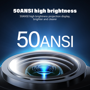 Home Dormitorio Teatro Proyector <span class=keywords><strong>Wifi</strong></span> Pantalla Mirroring Android Mini Proyectores Multimedia Lcd Home Theater Proyector portátil - Product Image 6