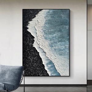 Pintura al Óleo de Dafen Village, Arte Moderno Minimalista para Pared de Sofá, Marco Metálico, Estilo Impresionista, Pintura Decorativa - Product Image 2