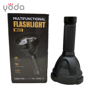 30W Siêu Sáng Công Suất Cao 1800 Lumen Đường Dài Usb Sạc Powerbank 2000M XHP50 Led Đèn Pin - Product Image 6