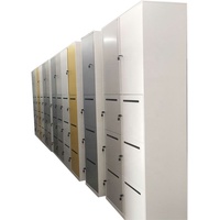 Casier métallique de rangement, armoire de sécurité en acier, avec trous d'aération, idéal pour le bureau, offre spéciale de 10 pièces