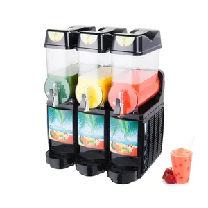 Slushy Making Machine Three Tanks Frozen Drink Slush Machine Commercial Smoothie Maker