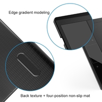 Tablette graphique à vente chaude, interface Type-C, 10x6 pouces, 5080 LPI, tablette de dessin tactile intelligente, tablette graphique