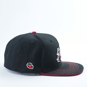 Gorra de Béisbol Estructurada de 6 Paneles, Talla Personalizada y Logotipo Bordado Personalizado, Visera Plana, Algodón, Unisex, Deportiva - Product Image 6