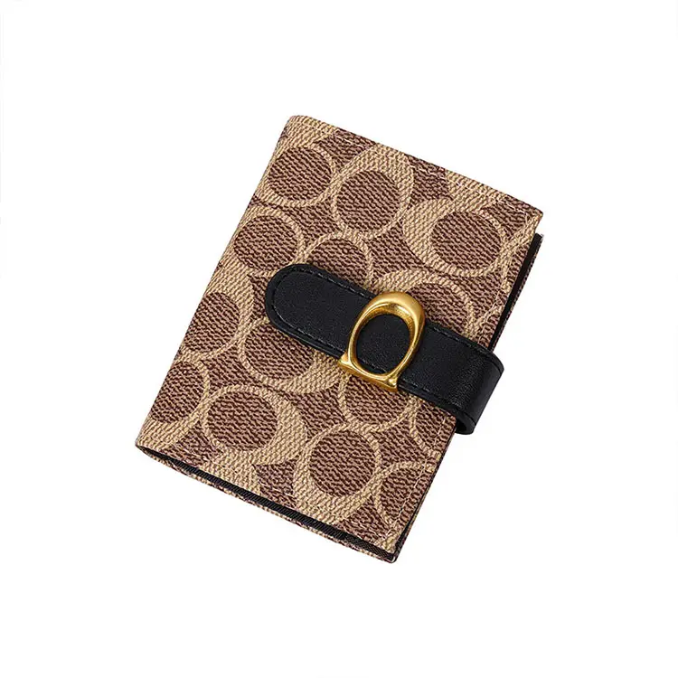Luxury Brand Mini wallet Card Holder Lady Purse Gift for Women Wholesale PU leather Elegant Coin Holder Fashion Card Case Purse