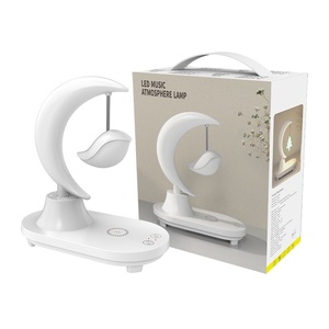 Tmall Genie pour enceinte avec lumière d'ambiance - Design moderne, cadeau du Nouvel An pour filles, cadeau d'anniversaire haut de gamme pour meilleures amies - Product Image 1