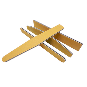 Nhà sản xuất OEM chuyên nghiệp <span class=keywords><strong>b</strong></span>án buôn có thể giặt siêu chất lượng 100/180 Brown giấy nhám màu vàng Nail các tập tin cho Nail Salon - Product Image 6