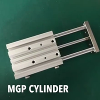 Cylindre pneumatique à double tige guidée, type TN, série MGP, cylindre pneumatique à haute poussée