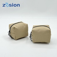 Vente en gros de sacs à cosmétiques tendance pour femmes, étuis à fermeture éclair, grand matériau en polyester imperméable, logo personnalisé, options de couleur