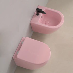 Inodoro suspendido <span class=keywords><strong>con</strong></span> bidé integrado, <span class=keywords><strong>WC</strong></span> <span class=keywords><strong>con</strong></span> tanque oculto, juego de inodoro <span class=keywords><strong>con</strong></span> asiento <span class=keywords><strong>con</strong></span> función de descarga lenta - Product Image 1