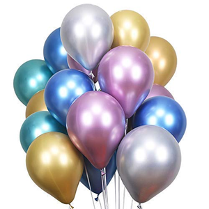 Wholesale Chrome Metallic Latex <b>Balloons</b> for Party Birthday <b>Wedding</b> 10inch 1.8g Helium Inflatable Globos Cromados Decorations - Product Image 4