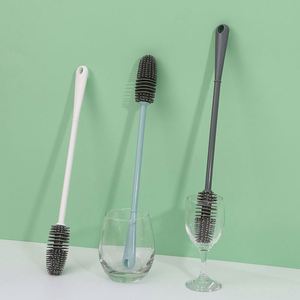 <b>Bottle</b> <b>Brush</b> Water <b>Bottle</b> Cleaner <b>Brush</b> Long-Lasting Bristles Safe on Multiple Types of Water <b>Bottles</b> - Product Image 4
