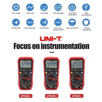 UNI-T UT61B + Plus multimètre analogique numérique professionnel ampèremètre voltmètre AC DC True RMS multimètre électrique