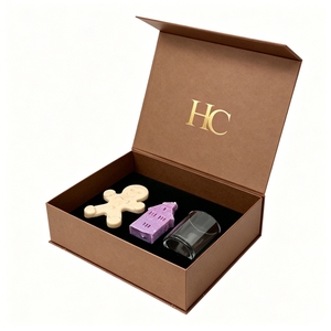 Premium Quality Scented Candle <b>Box</b> Custom Branding Rigid Magnetic Flip Top <b>Gift</b> <b>Box</b> for Luxury Candle Jar Factory Supplier - Product Image 2