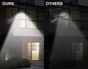 Outdoor IP65 Waterproof Aluminum 50W 100W 150W 50 100 150 Watt Integrated All in One <b>Led</b> Solar Street <b>Lights</b> - Product Image 2