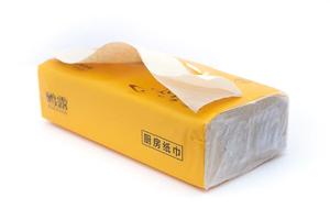 Rollo de papel de pulpa de madera blanda desechable de 2 capas ecológico directo de fábrica popular para uso en cocina en restaurantes y hogares - Product Image 6