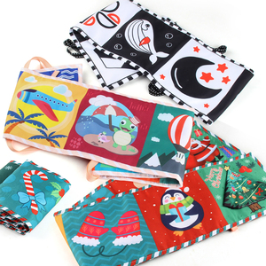 <strong>Christmas</strong> Decorations for Baby Cloth Soft Sensory <strong>Book</strong> Toy Baby <strong>Activity</strong> Toy Fabric Baby <strong>Book</strong> - Product Image 5