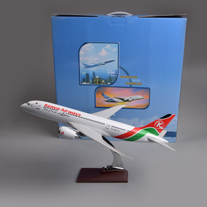 Modèle d'<span class=keywords><strong>avion</strong></span> en résine <span class=keywords><strong>Kenya</strong></span> Airways B787 47cm Cadeau d'affaires - Product Image 6