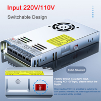 Alimentation à découpage mince MWEL série LRS 50-350W 12V 24V SMPS pour CCTV, affichage LED, imprimante 3D