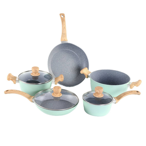 Geling – <span class=keywords><strong>Meilleur</strong></span> Prix – Batteries de Cuisine Antiadhésives en Granit Vert – Vente en Gros Usine – Casseroles et Poêles à <span class=keywords><strong>Induction</strong></span> - Product Image 5