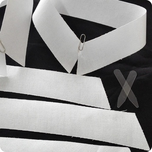 MEILLEUR 100% COTON collier Interlining STANFORD Fusing HDPE <span class=keywords><strong>Adhésif</strong></span> <span class=keywords><strong>Tissu</strong></span> - Product Image 1