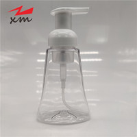 Flacon pompe vide transparent en mousse, rechargeable, distributeur de mousse, savon pour les mains, nettoyant visage, flacon cosmétique en plastique moussant